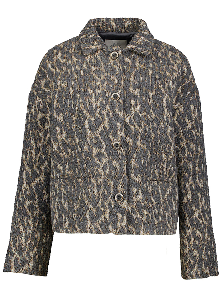 Korte vest met print Wata Gigue 