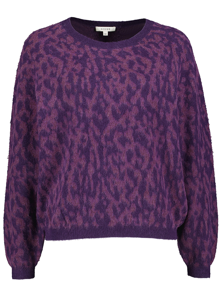 navu trui in dierenprint Leopard Gigue 