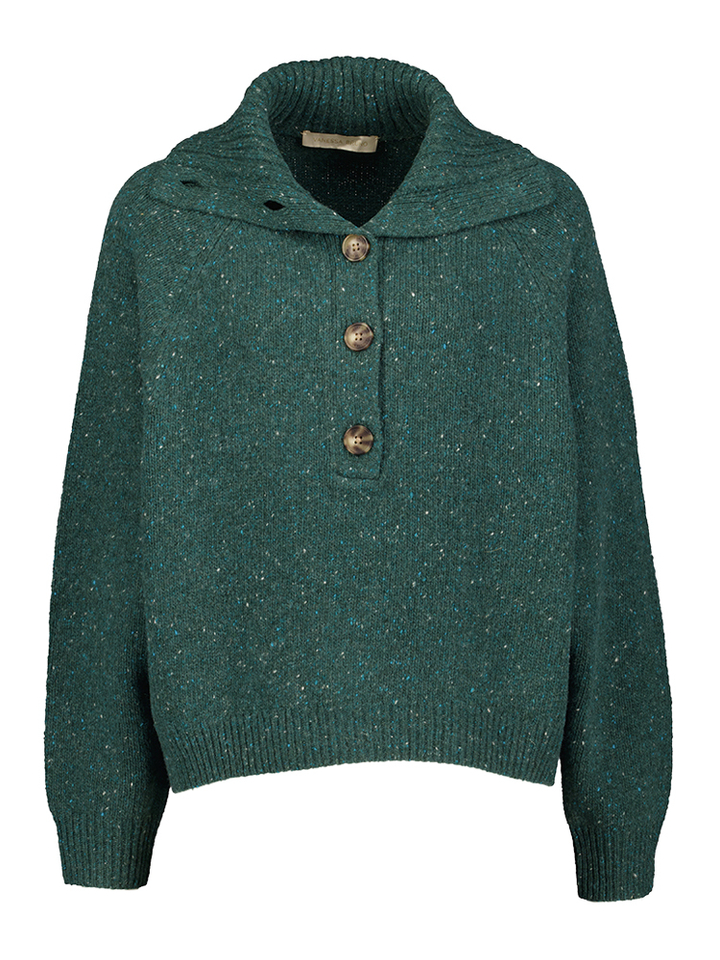 Grijze gespikkelde trui in merino wol Vanessa Bruno 