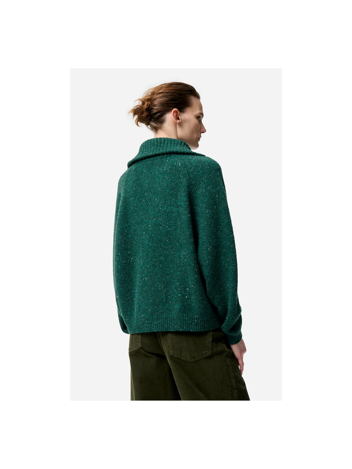 Grijze gespikkelde trui in merino wol Vanessa Bruno 