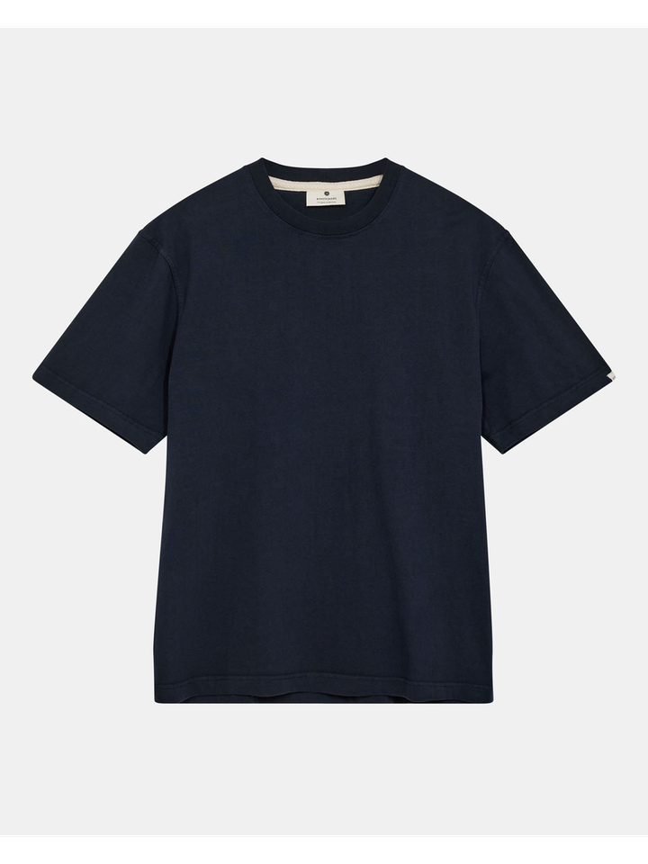 Donkerblauwe T-shirt Anerkjendt