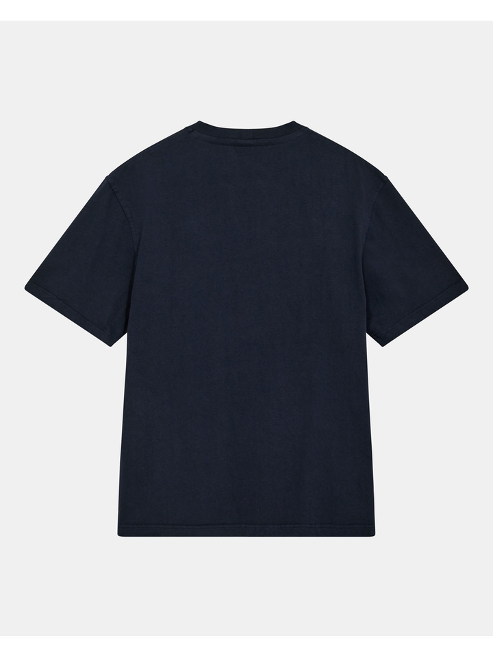 Donkerblauwe T-shirt Anerkjendt
