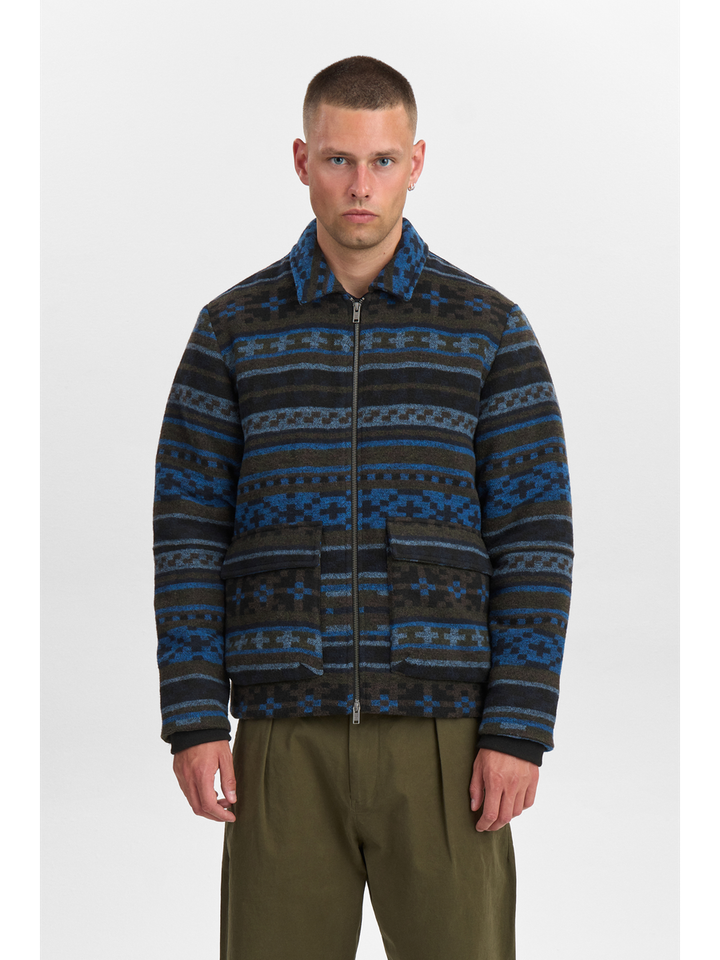 Sky captain multicolor jas Anerkjendt