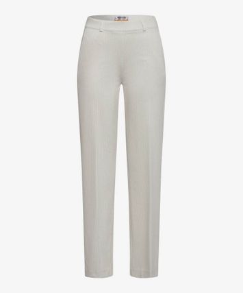 Ecru broek met sprint Lillyth Flared Raphaela