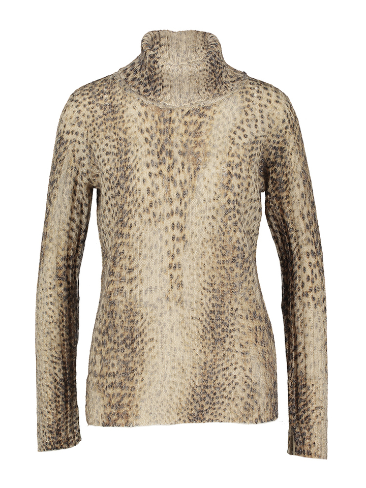 Trui met animal print Twinset Milano