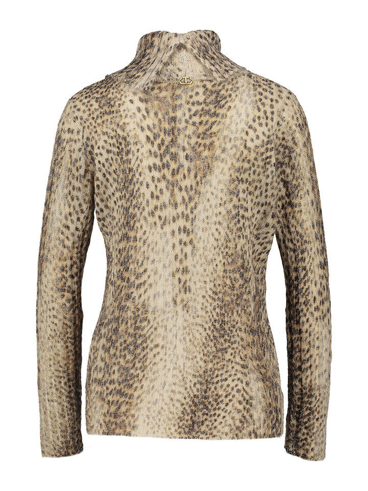 Trui met animal print Twinset Milano
