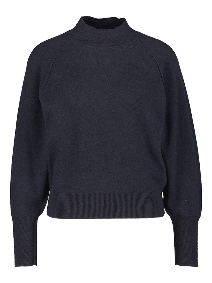 Blauwe pull met lange mouwen Jumper 1234