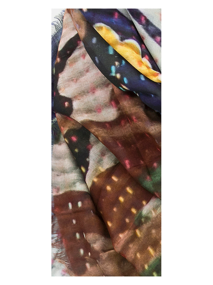 Cameo sjaal Ela Talking Walls 