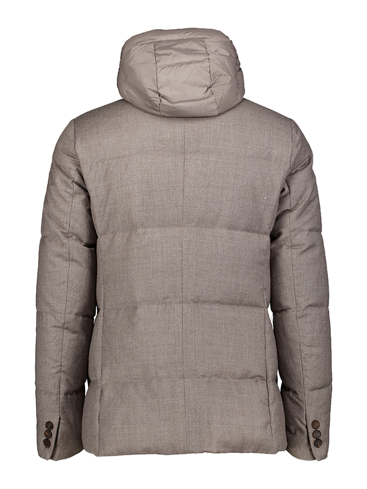 Grijze pufferjas Master T Prato Duno