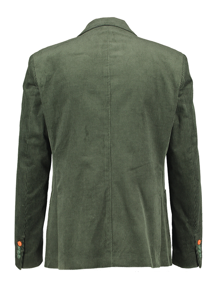 Donkergroen ribfluwelen blazer A Fish Named Fred 