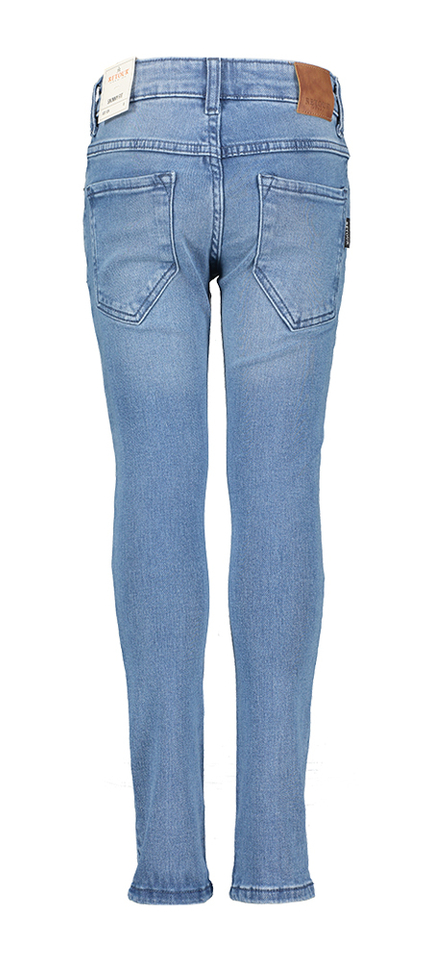 Blauwe skinny fit jeans Luigi Jog Retour