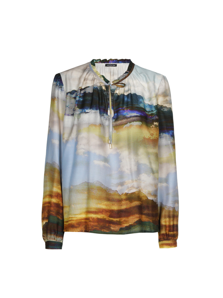 Print blouse met lange mouwen Caroline Biss 