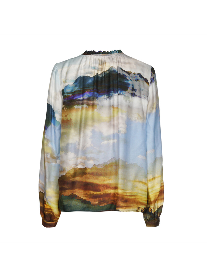 Print blouse met lange mouwen Caroline Biss 