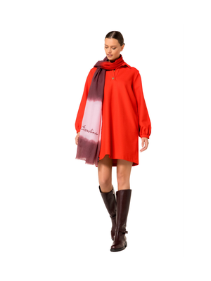 Bordeaux sjaal Caroline Biss