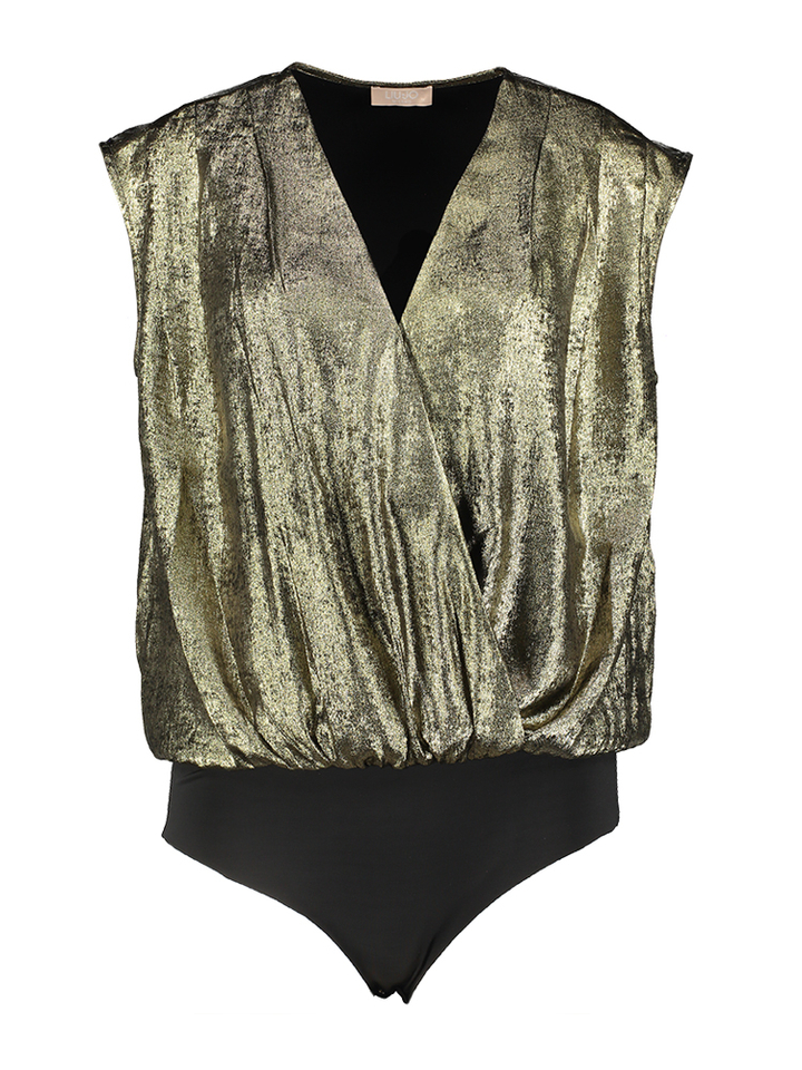 Goud kleurige body bloes Liu Jo