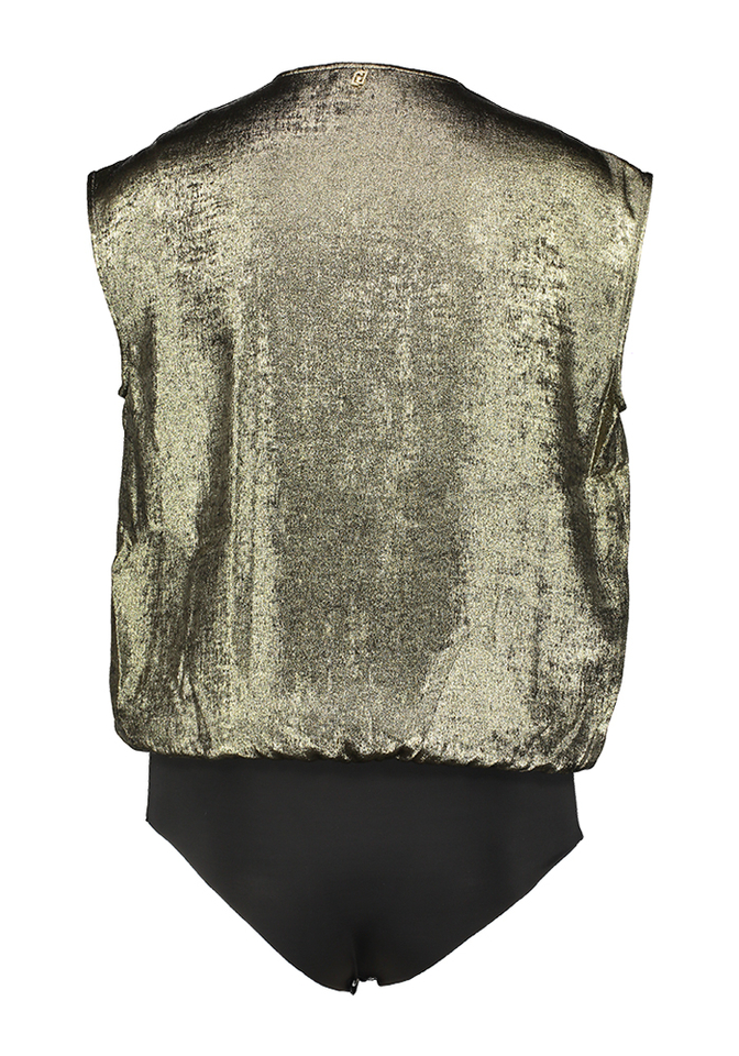 Goud kleurige body bloes Liu Jo
