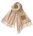 Beige sjaal met motief Lui Jo