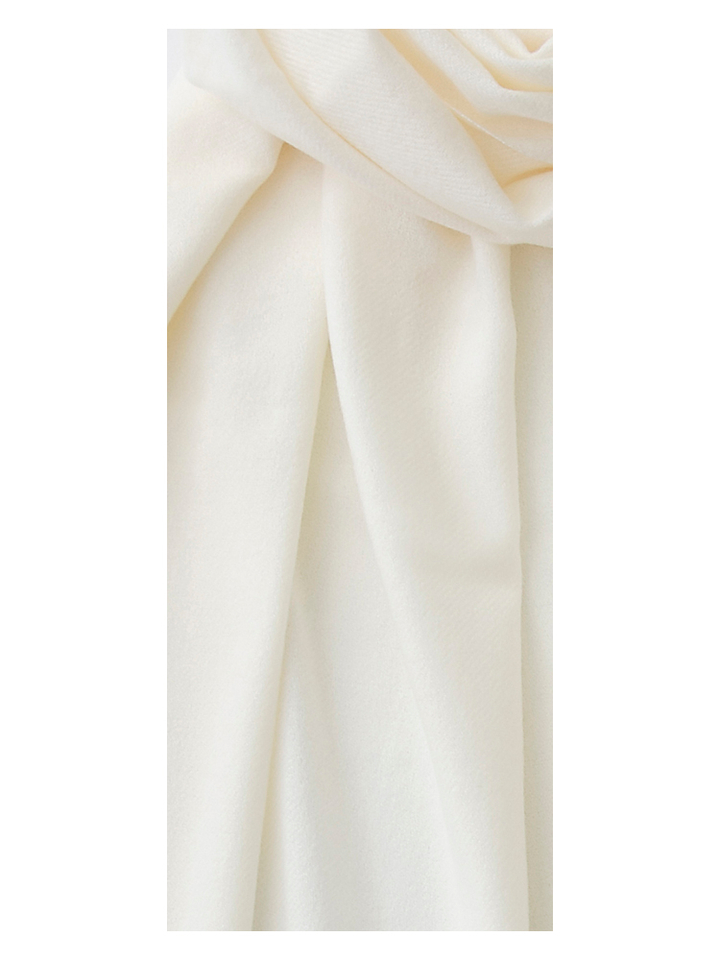 Ecru sjaal met ruffels Lui Jo 