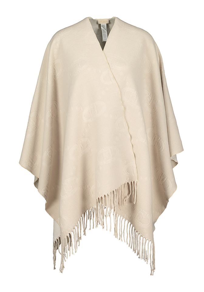 Beige poncho Liu Jo