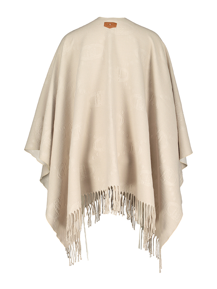 Beige poncho Liu Jo