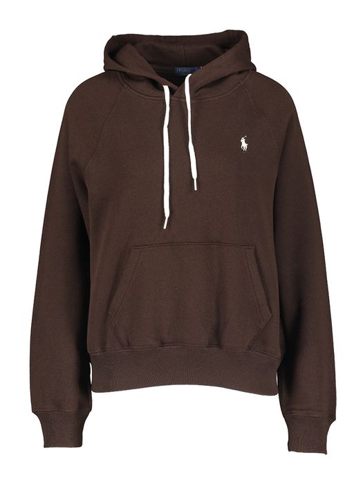 Donkerbruine hoodie Ralph Lauren