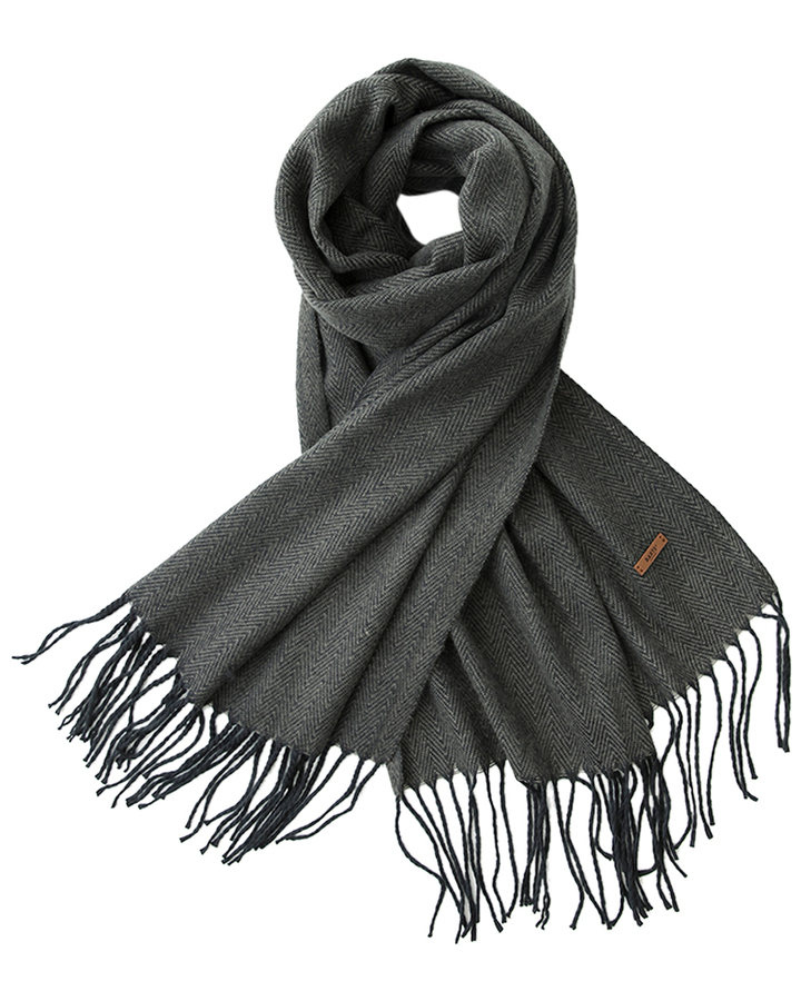 Navy sjaal met ruffels Soho Barts