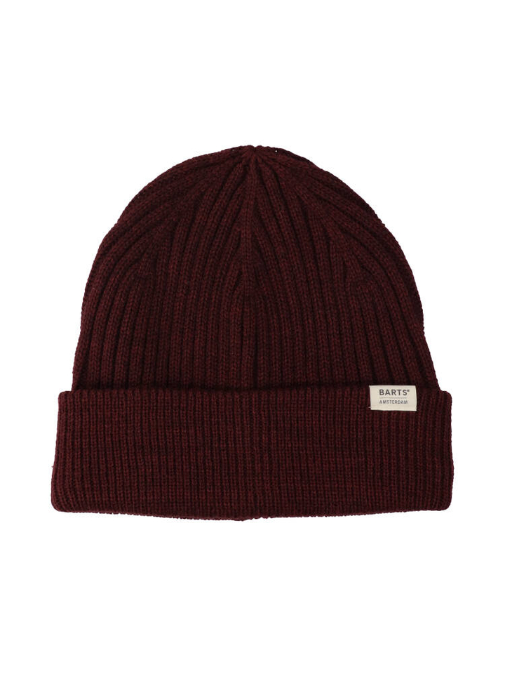 Burgundy muts Nieck B Barts 