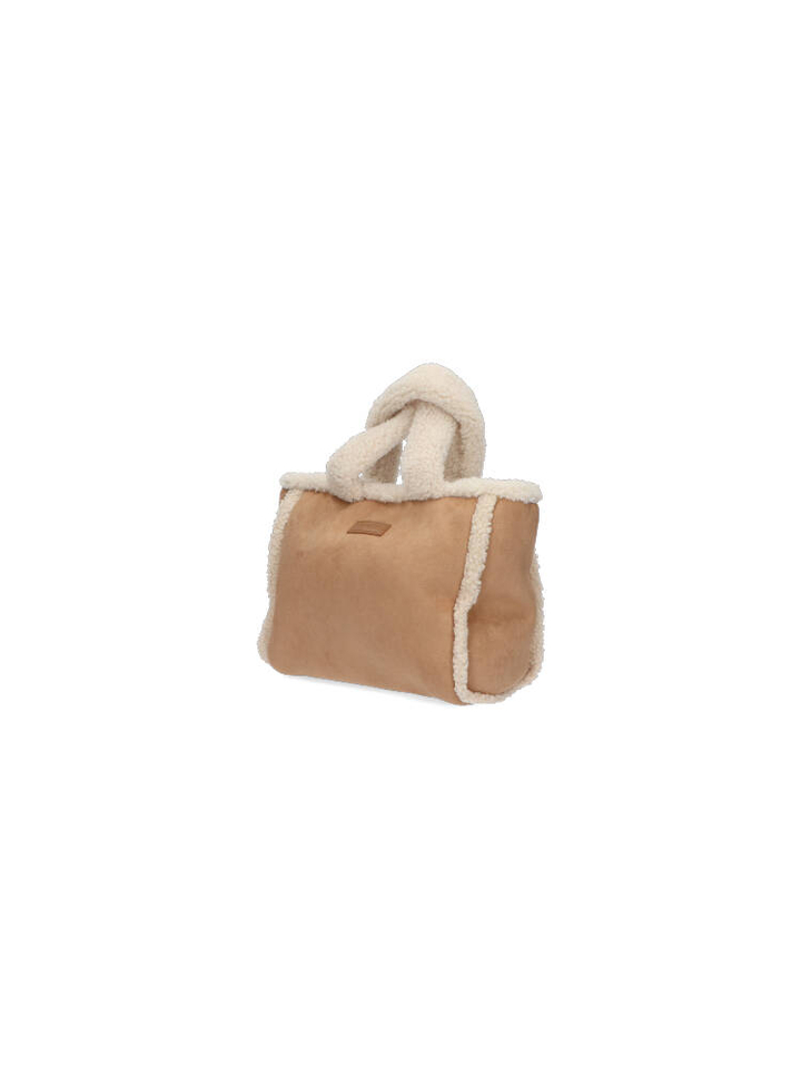 Beige handtas met teddy details Aedey Barts