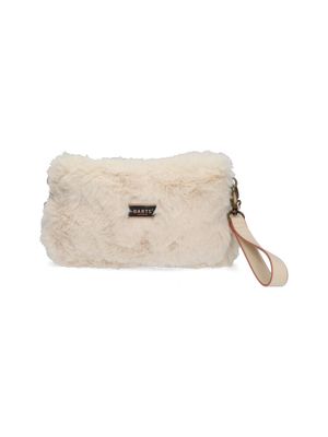 Creme kleurige fluffy crossbody Sourwood Barts