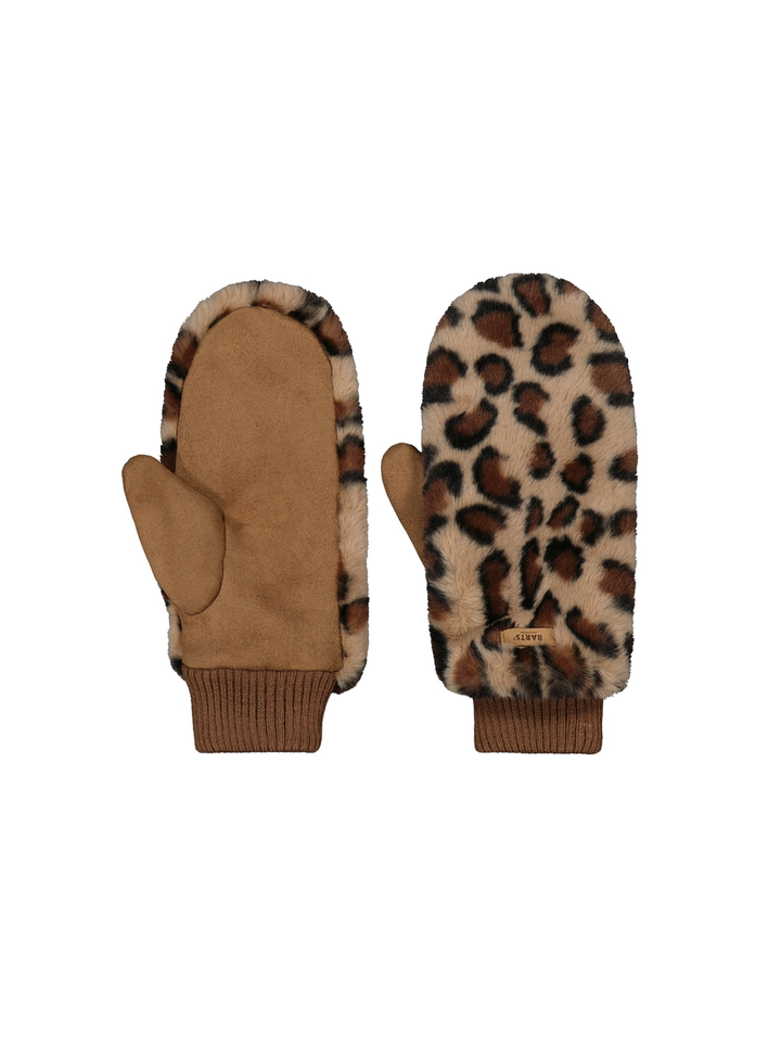 Print handschoenen Fur Mitts Barts 