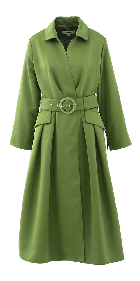 Groen casual kleed Dukka Natan