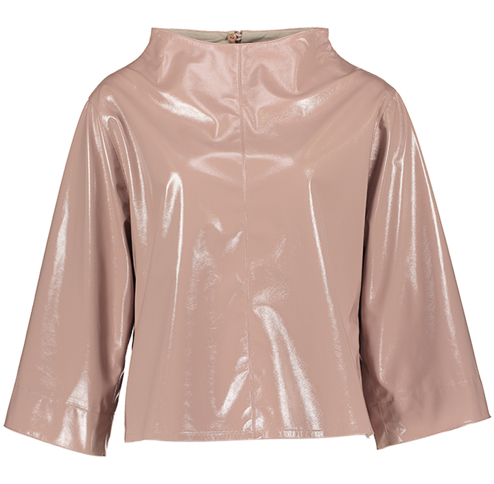 Roze bleos in imitatieleer Debby Natan