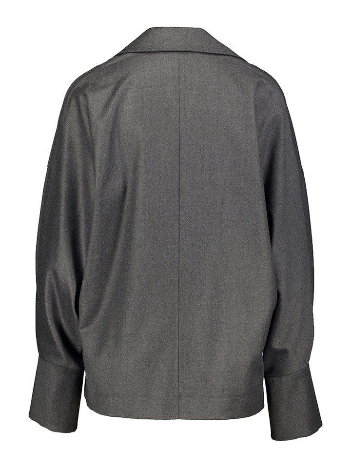 Grijze bloes in wol Dalton Natan 