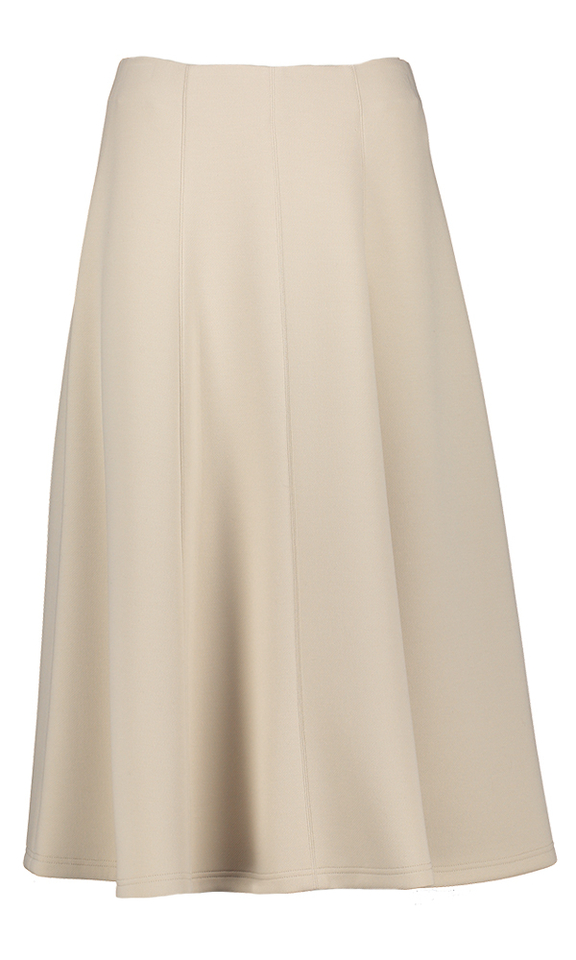 Greige halflange A-lijn rok Dada Natan