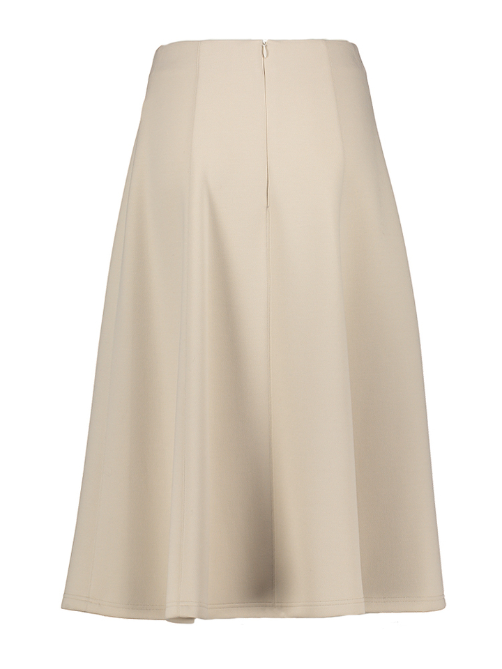 Greige halflange A-lijn rok Dada Natan