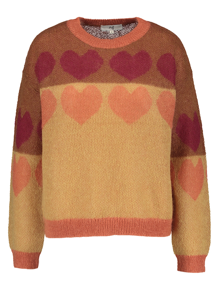 Multicolor wollen trui Moon Jeff 