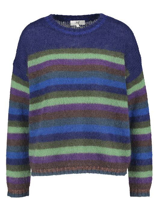Multicolor gestreepte pull Massai Jeff