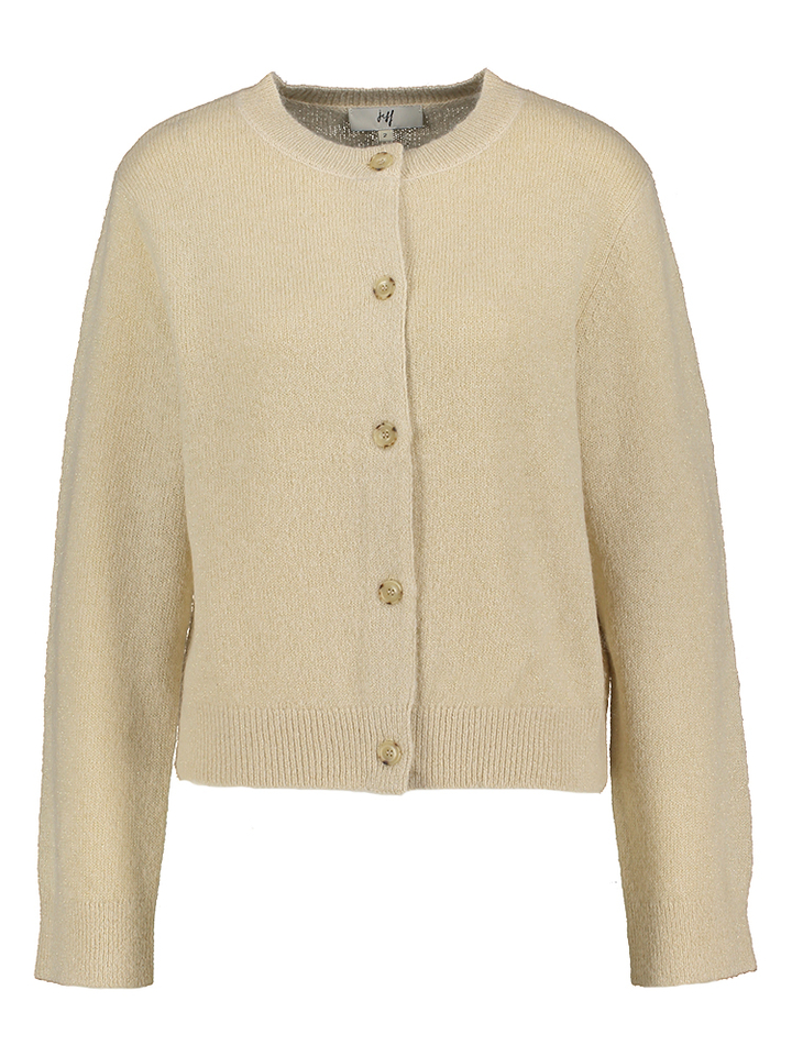 Beige cardigan met glitterdraad Baldwin Jeff 