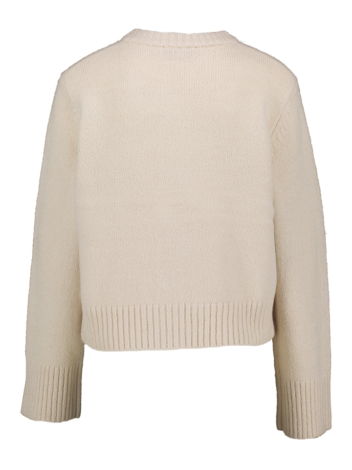 Beige gilet met knopen Beverly Jeff 