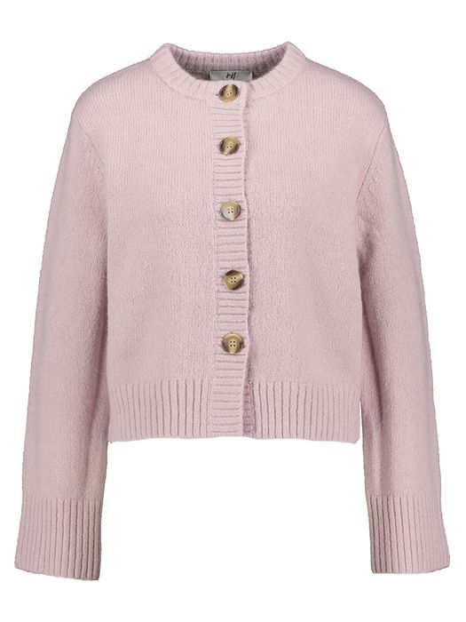 Roze gilet met knopen Beverly Jeff