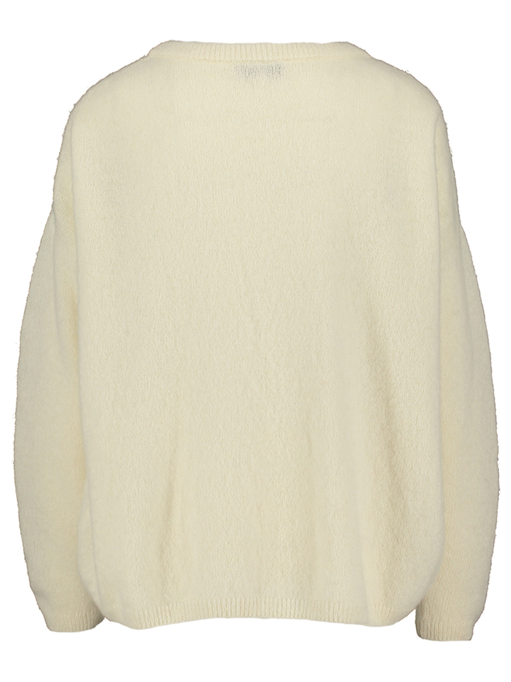 Ecru trui met alpaca wol Owen Jeff 