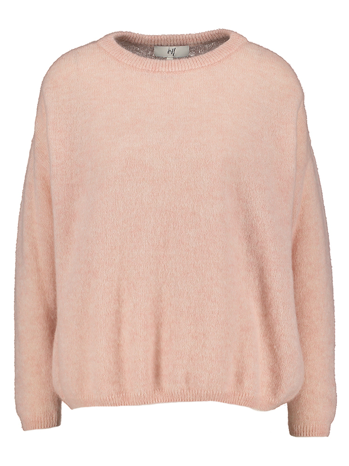 Roze trui met alpaca wol Owen Jeff 