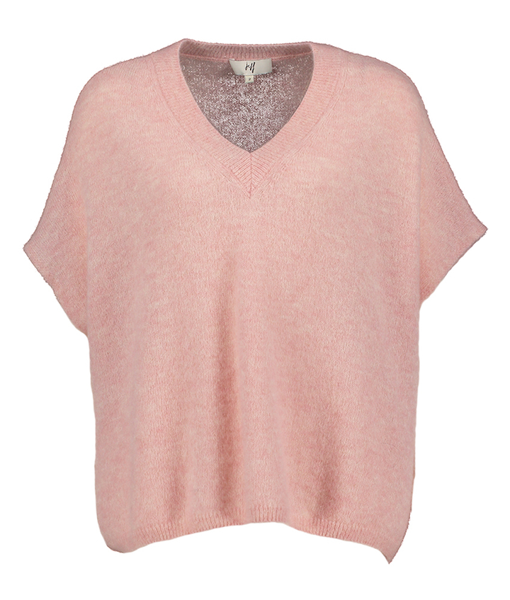 Roze gebreide trui Oona Jeff