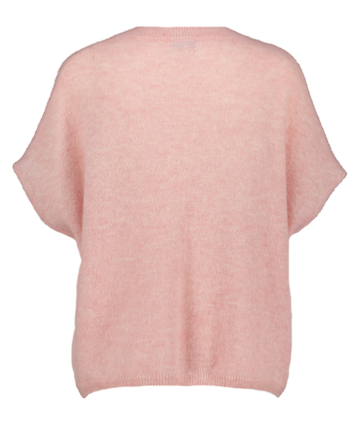 Roze gebreide trui Oona Jeff