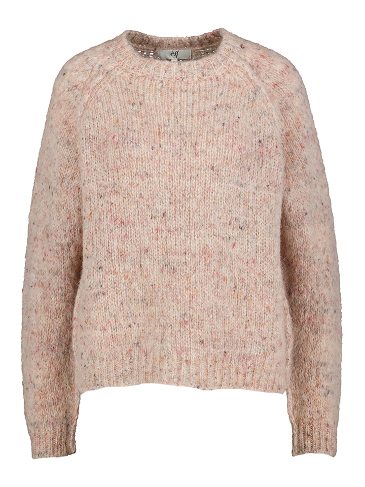 Roze pull met ronde hals Uma Jeff 