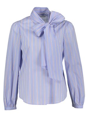 Blauw gestreepte bloes Diana Gallesi