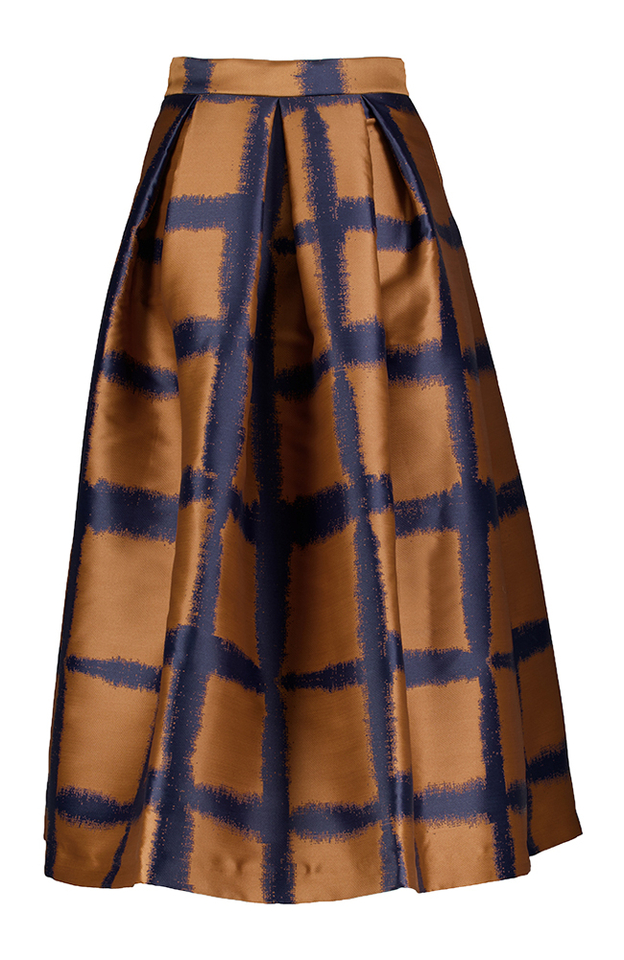 Orange blue rok Luna Lunatica 