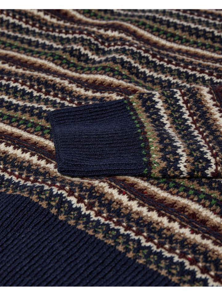 Multi-color trui met ronde hals Laporte Ice 