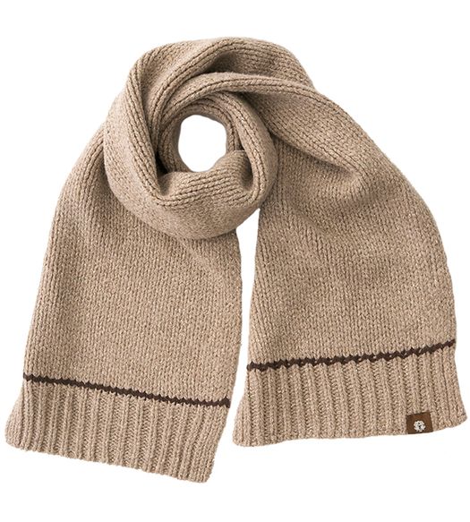 Beige sjaal Ermine Giorfgio Mos Mosh