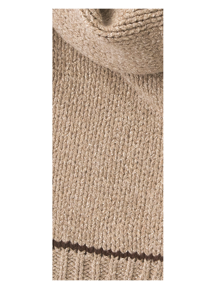 Beige sjaal Ermine Giorfgio Mos Mosh 